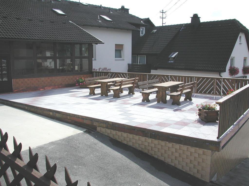 Pension Loeffler Steinbach am Wald Exterior foto